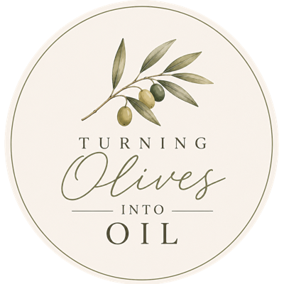 Turning Olives Into Oil logo